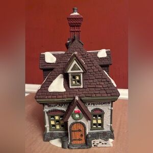 Dept 56 Dickens Village Series “Wm Wheat Cakes & Pudding” #5808-4 1993
